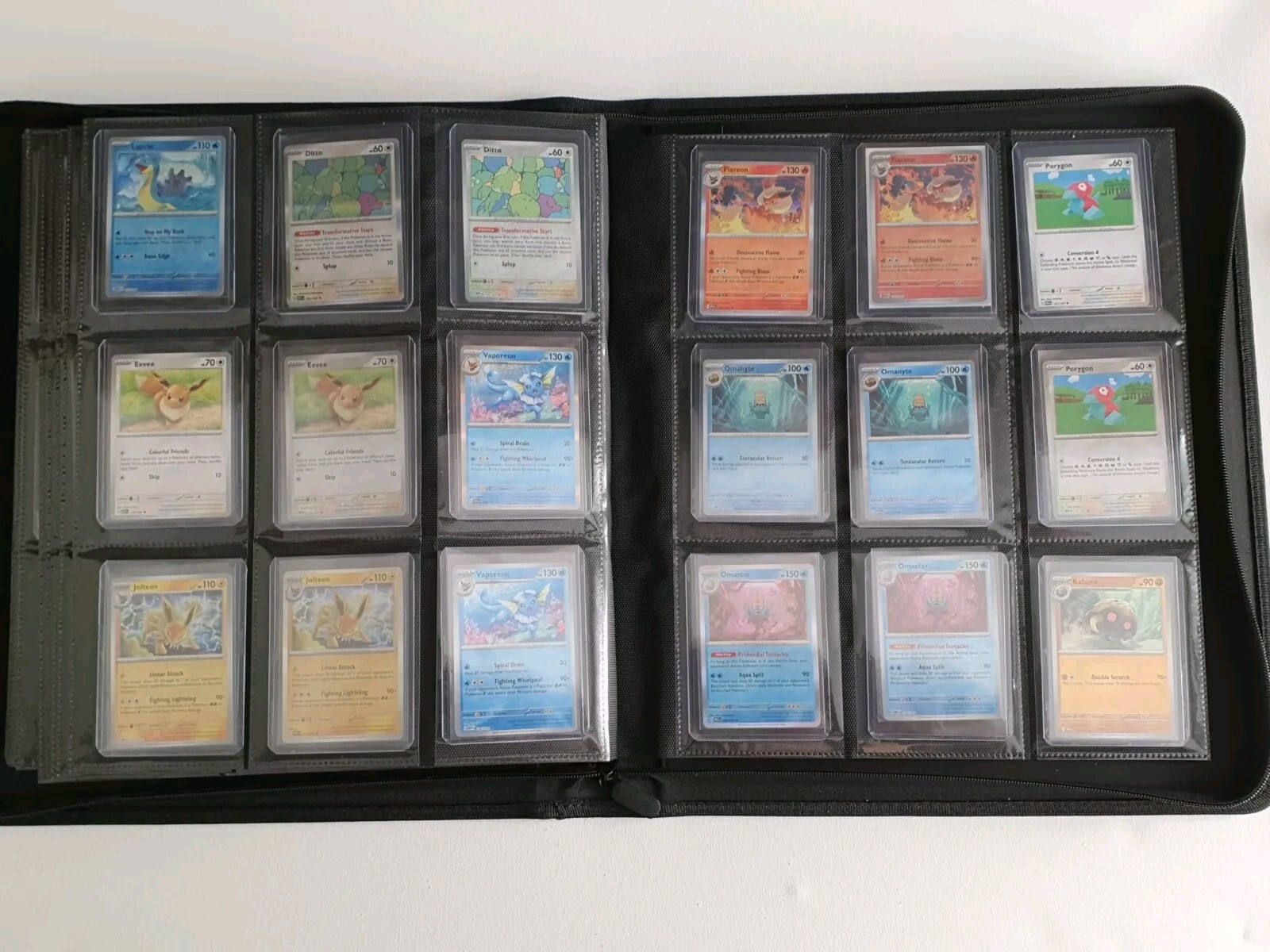 Pokemon 151 complete Set. Reverse Holo, Holos, Ex,+ TOPLOADER BINDER + Promo’s