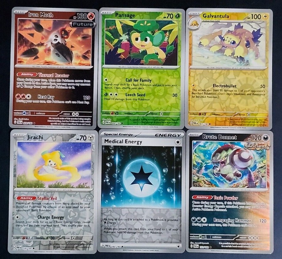 Pokemon Paradox Rift REVERSE HOLO Foil Singles You Pick