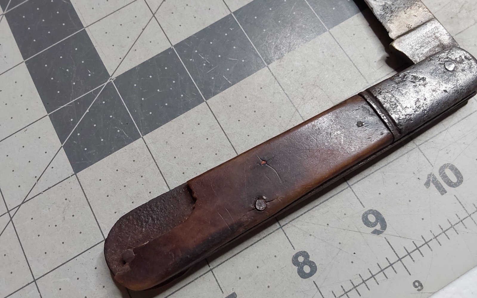 Large Winchester Barlow Style Single Blade Folding Knife PARTS