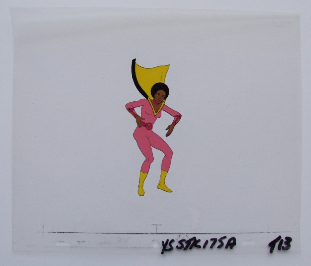 Space Sentinels Original Animation Cels & Background Art Job Lot Filmation 1977