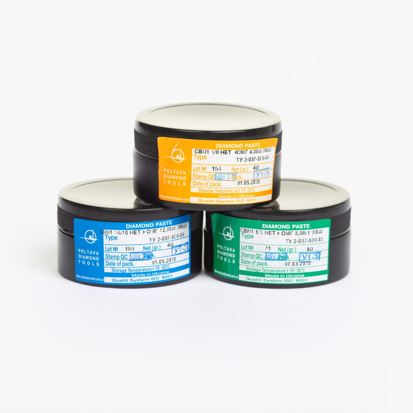 CBN Stropping Paste Jar PDT(Poltava Diamond Tools) 40g + Free Shipping
