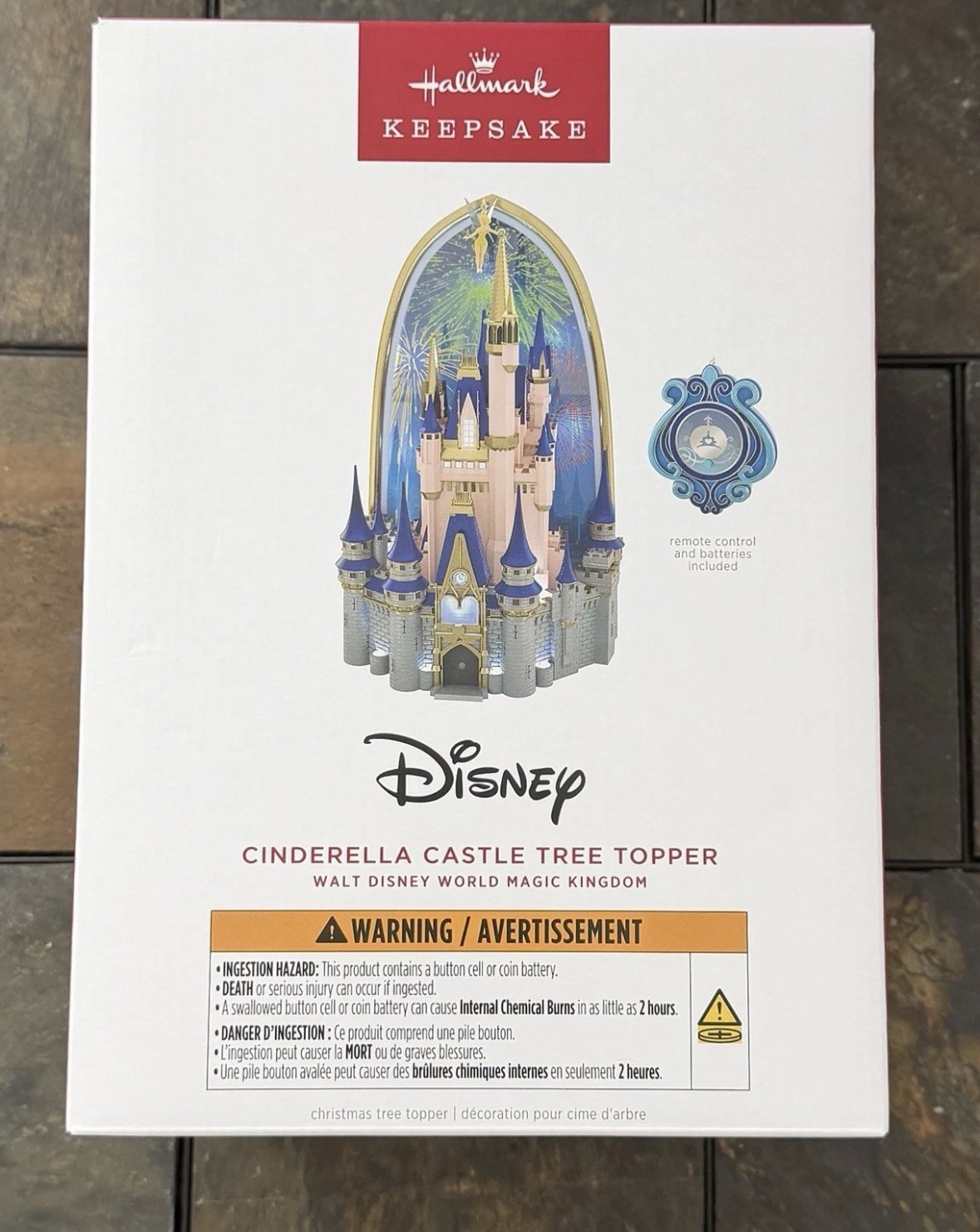 Hallmark Keepsake – Cinderella Castle Tree Topper – 2026 **NEW / FREE SHIPPING**