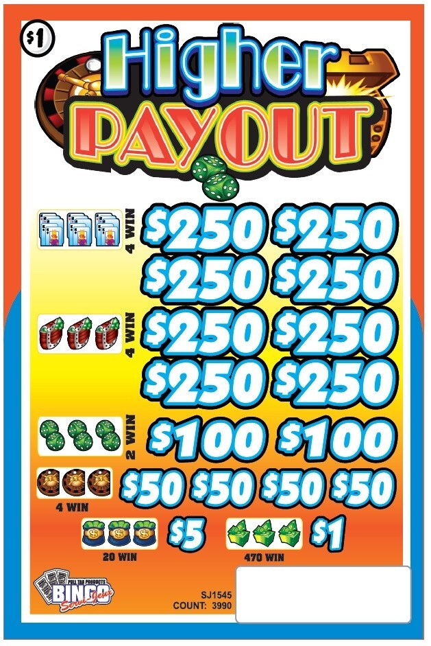 NEW pull tickets HIGHER PAYOUT – Instant Tabs