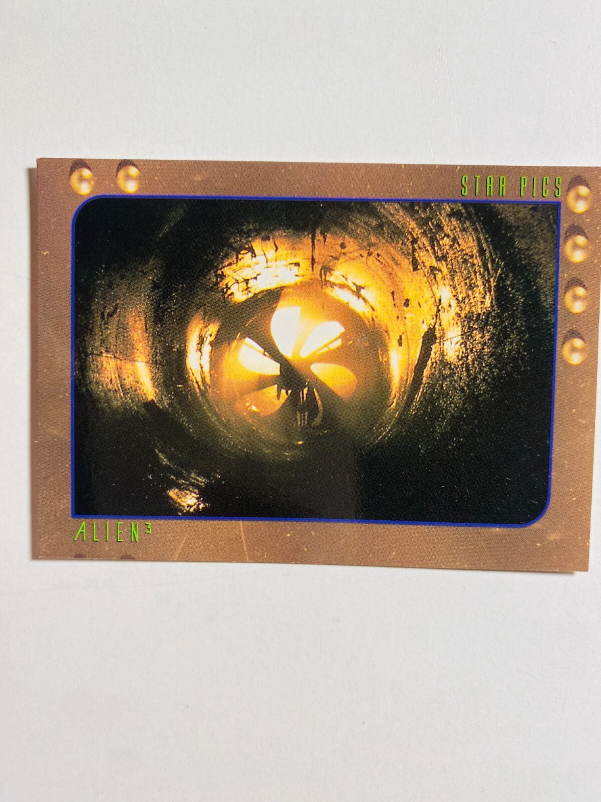 1992 STAR PICS; ALIEN 3 #10 DATALOG; 0:400HRS, DAY 2 NM-MT CARD