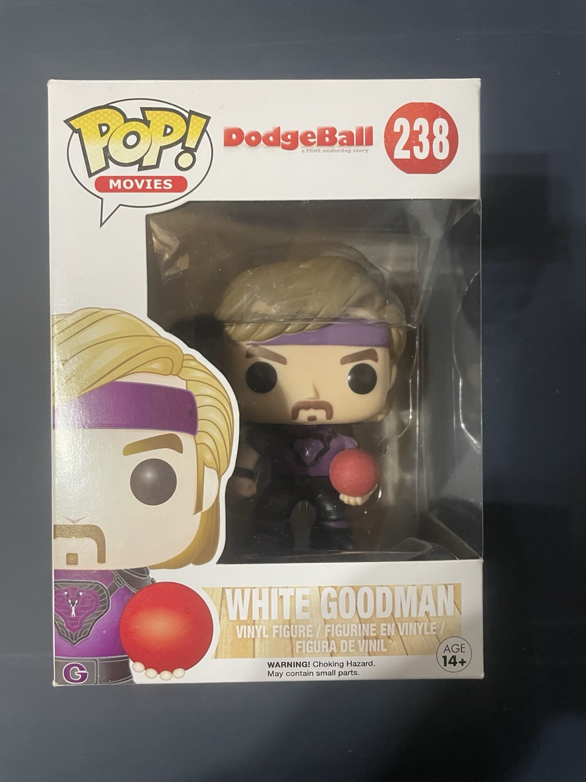 Funko Pop! Movies – Dodgeball White Goodman #238
