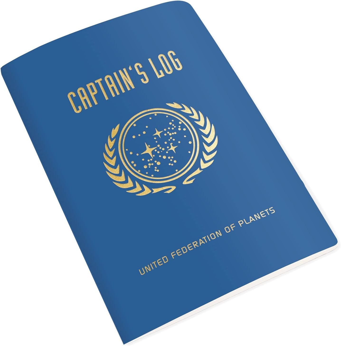 Compact Star Trek Captain’s Log Notebook – Perfect for Sci-Fi Fans & Note-Taking