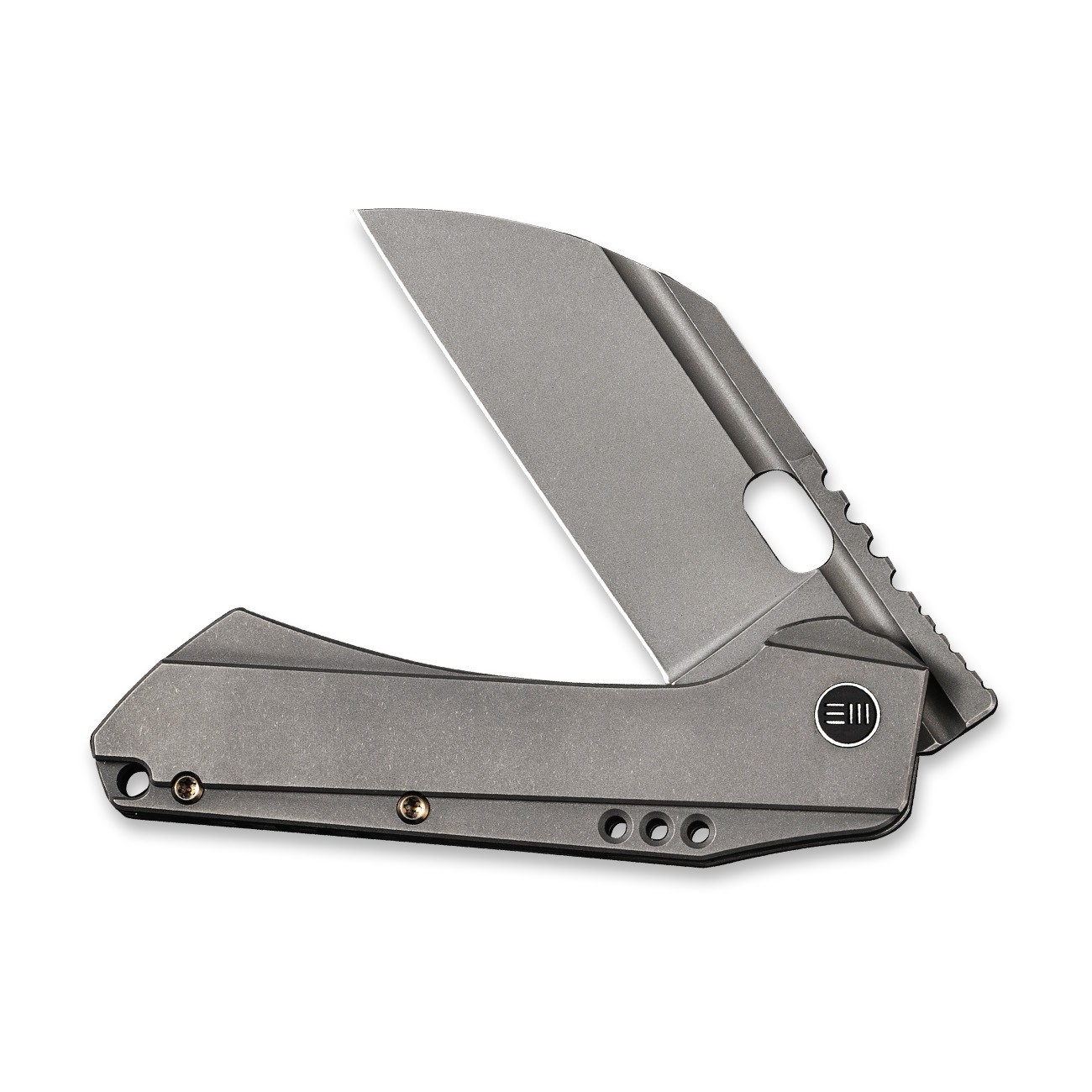 WE Knife Roxi 3 Frame Lock 19072-1 Knife CPM S35VN Steel Gray 6AL4V Titanium