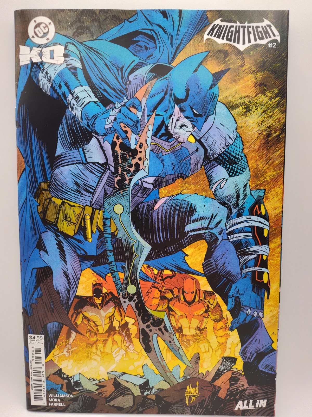 DC KO Knightfight #2 (Of 4) NM+ Cover B – Guillem March – 2026, DC Comics