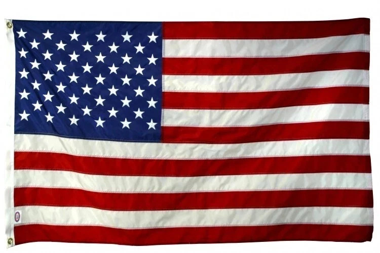 American Flag 3×5 Ft Heavy Duty Polyester USA Embroidered Stars Sewn