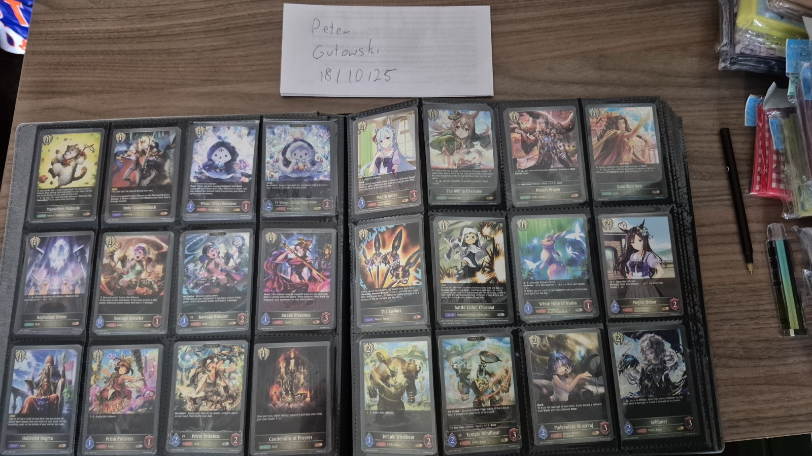 Shadowverse Evolve: Haven collection + Extras Full Sale Less Than 50% Big Orbit