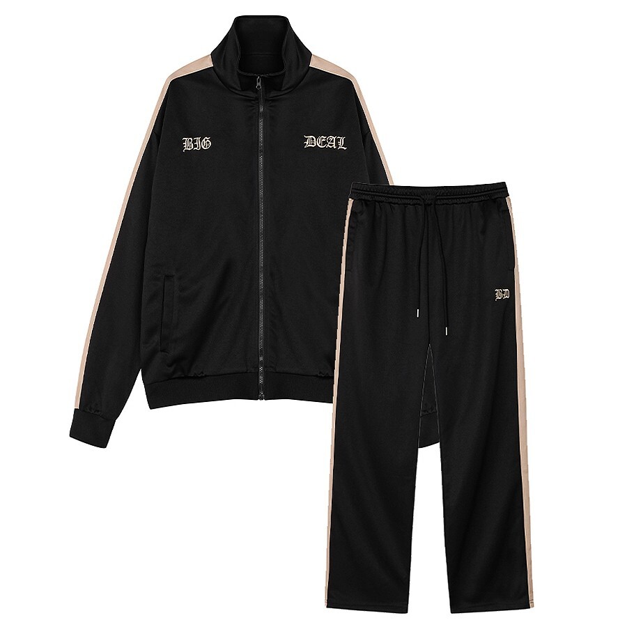 LOOKISM OFFICIAL MD BIG DEAL CREW/빅딜 크루 SWEAT SUIT [L] Athleisure Clothes Set-up