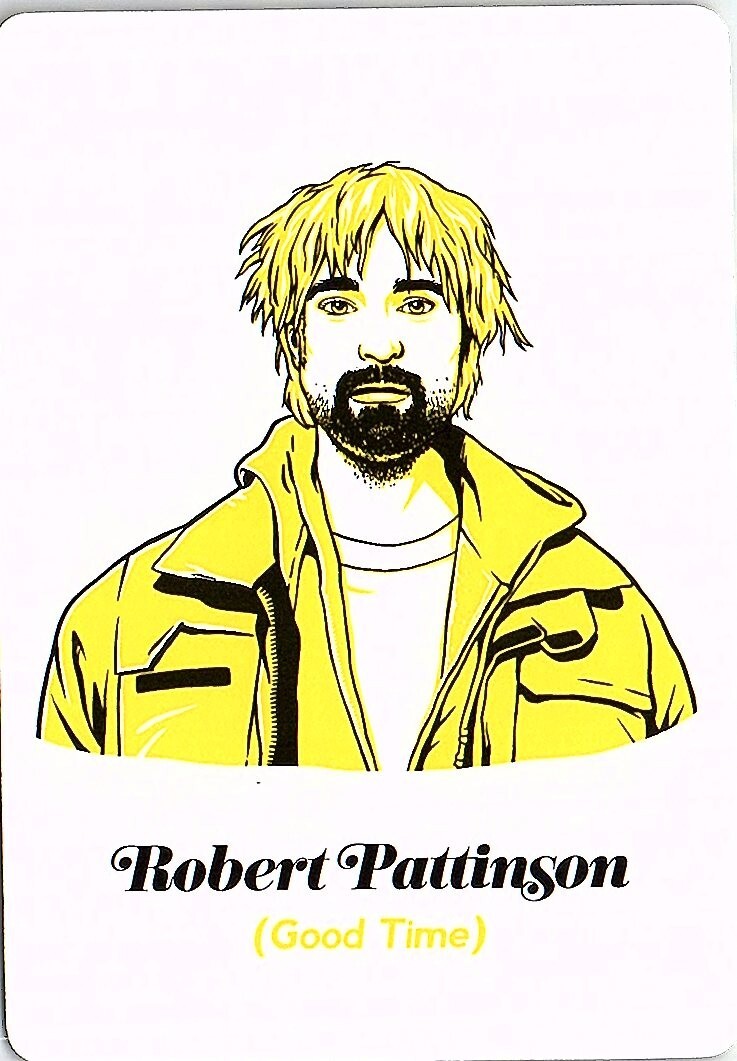 Robert Pattinson Good Time Movie Playing Card Art Collectible Card