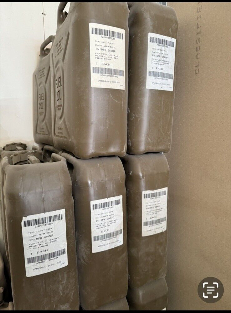 Scepter Olive Drab Military Fuel Can (MFC) 5 Gallon / 20 L MIL-C-53109