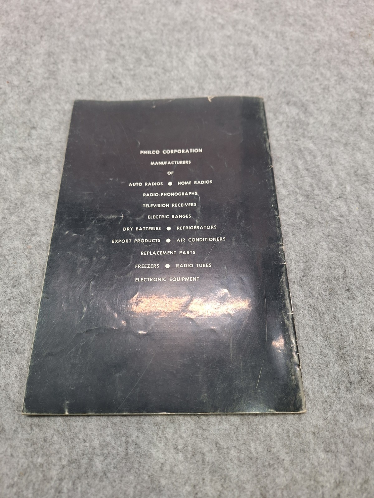 Philco Electric Range Manual