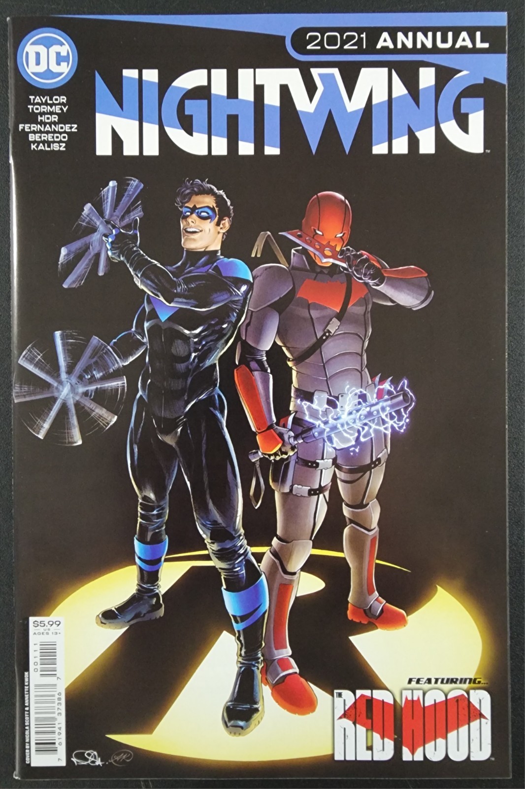 Nightwing Annual 2021 NM Cover A Red Hood Jason Todd DC Comics
