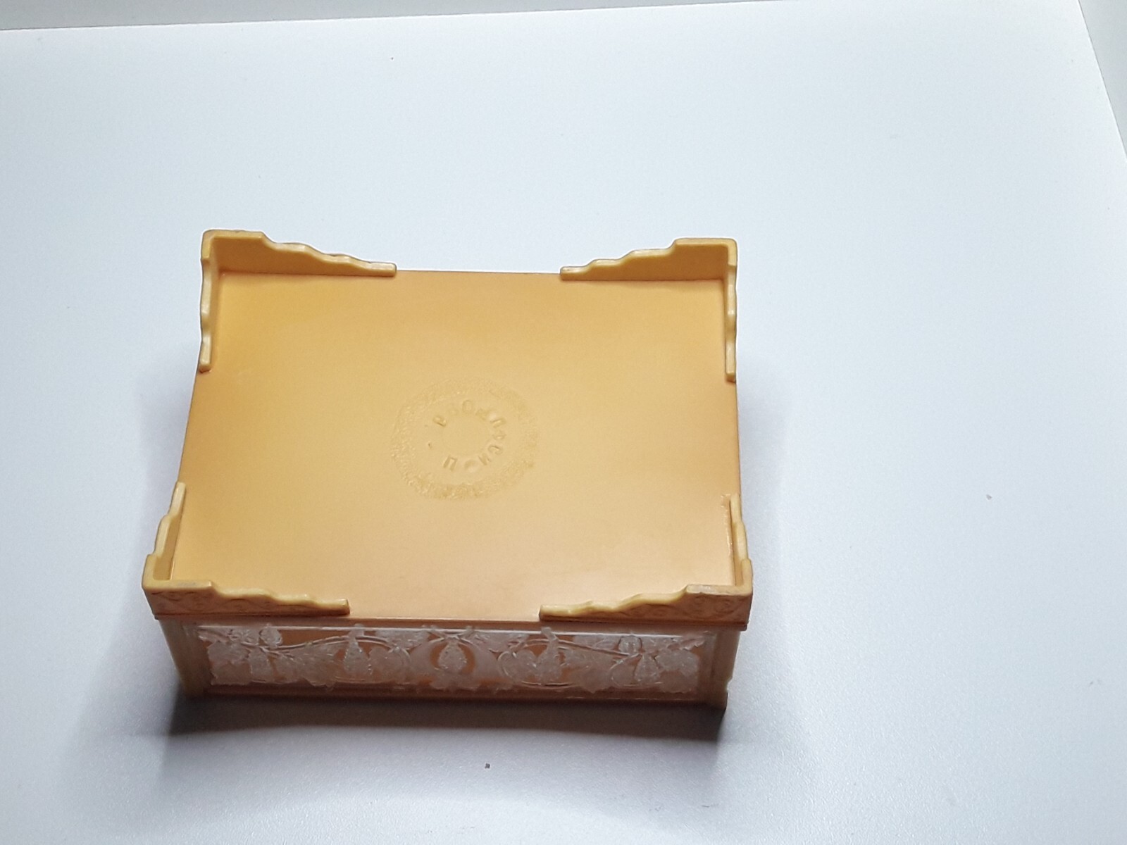 Vintage Soviet Box Casket Eagle Pyatigorsk Plastics Plant Carbolite USSR Rarity