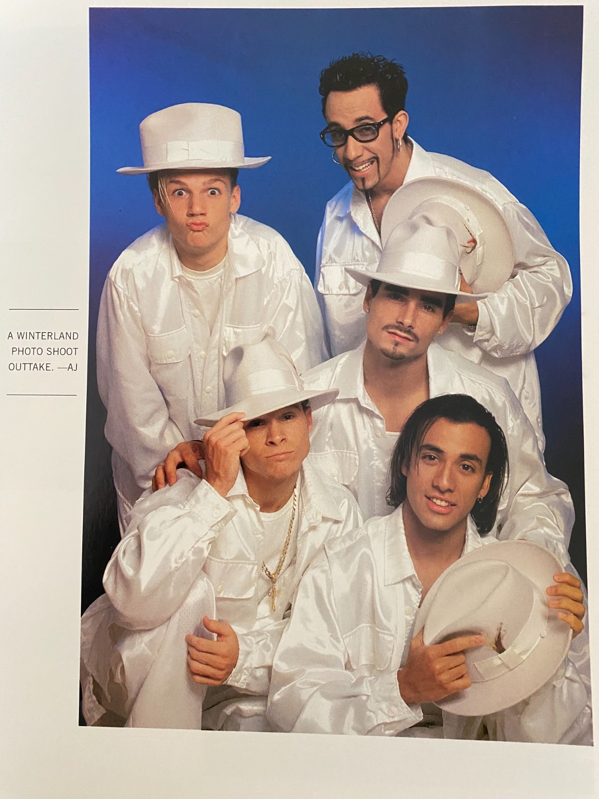 Backstreet Boys, Full Page Vintage Pinup