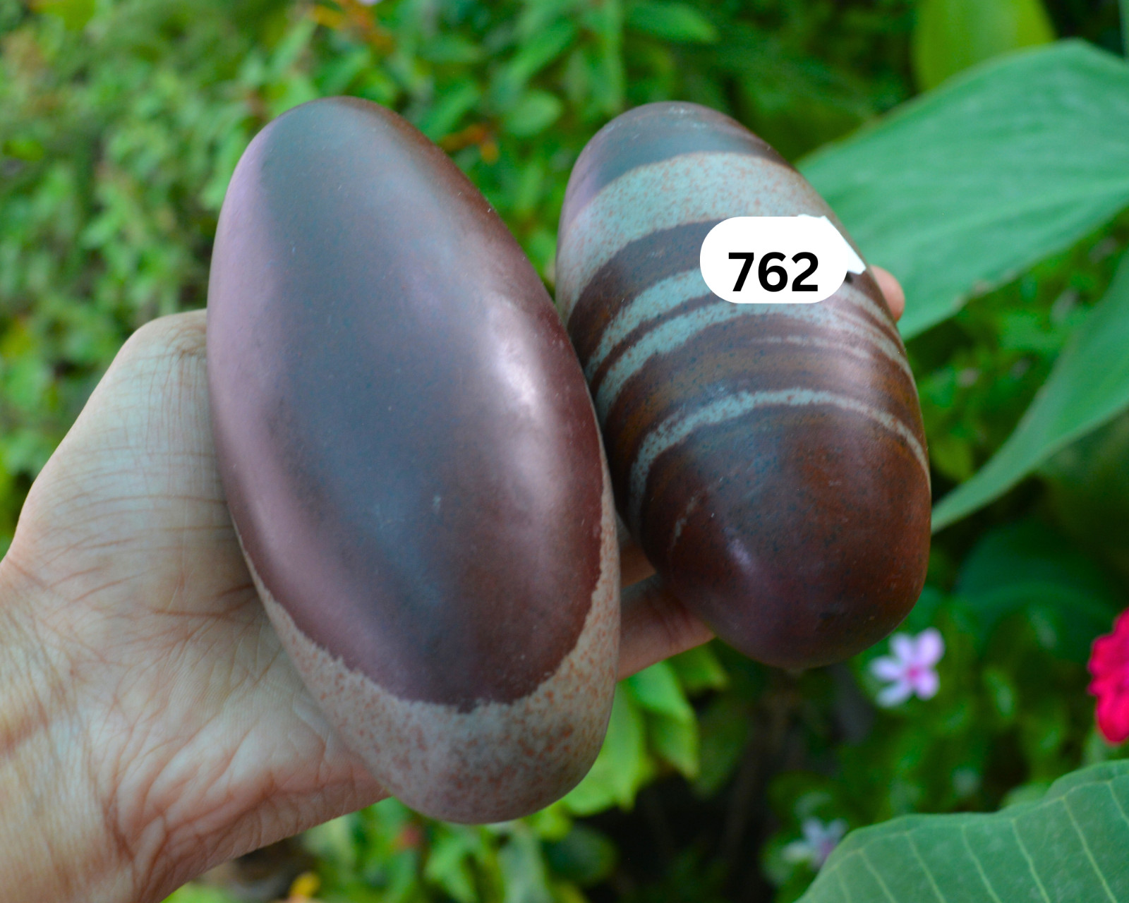 4.5″3.5″Shiva Lingam Stone Narmada River India Excellent & Invaluable Lingam~762