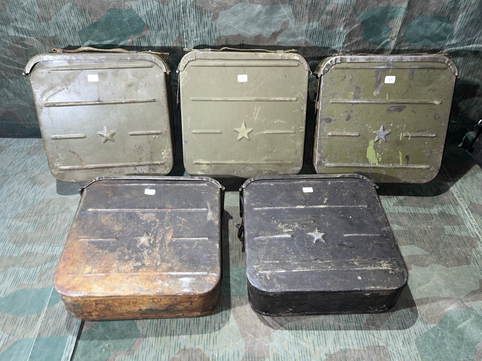 WW1 WW2 Soviet Russian USSR Maxim M1910 Ammo Can 7.62X54 Good Cond.