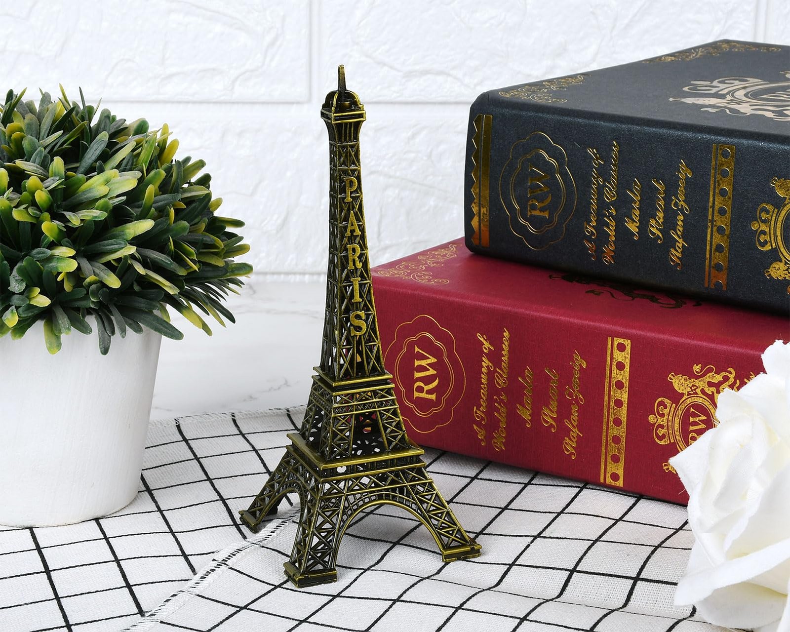 DS. DISTINCTIVE STYLE Eiffel Tower Model Eiffel Tower Metallic Statue Eiffel Tow