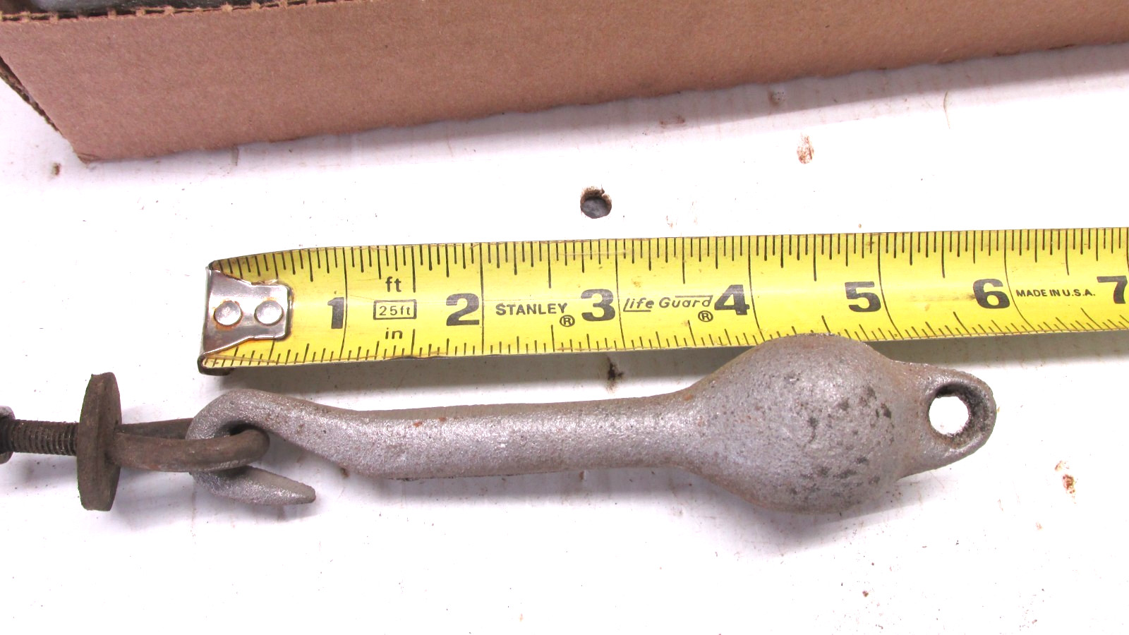 Vintage NOS Bell Clapper Aluminum Porch Sm Dinner Bell