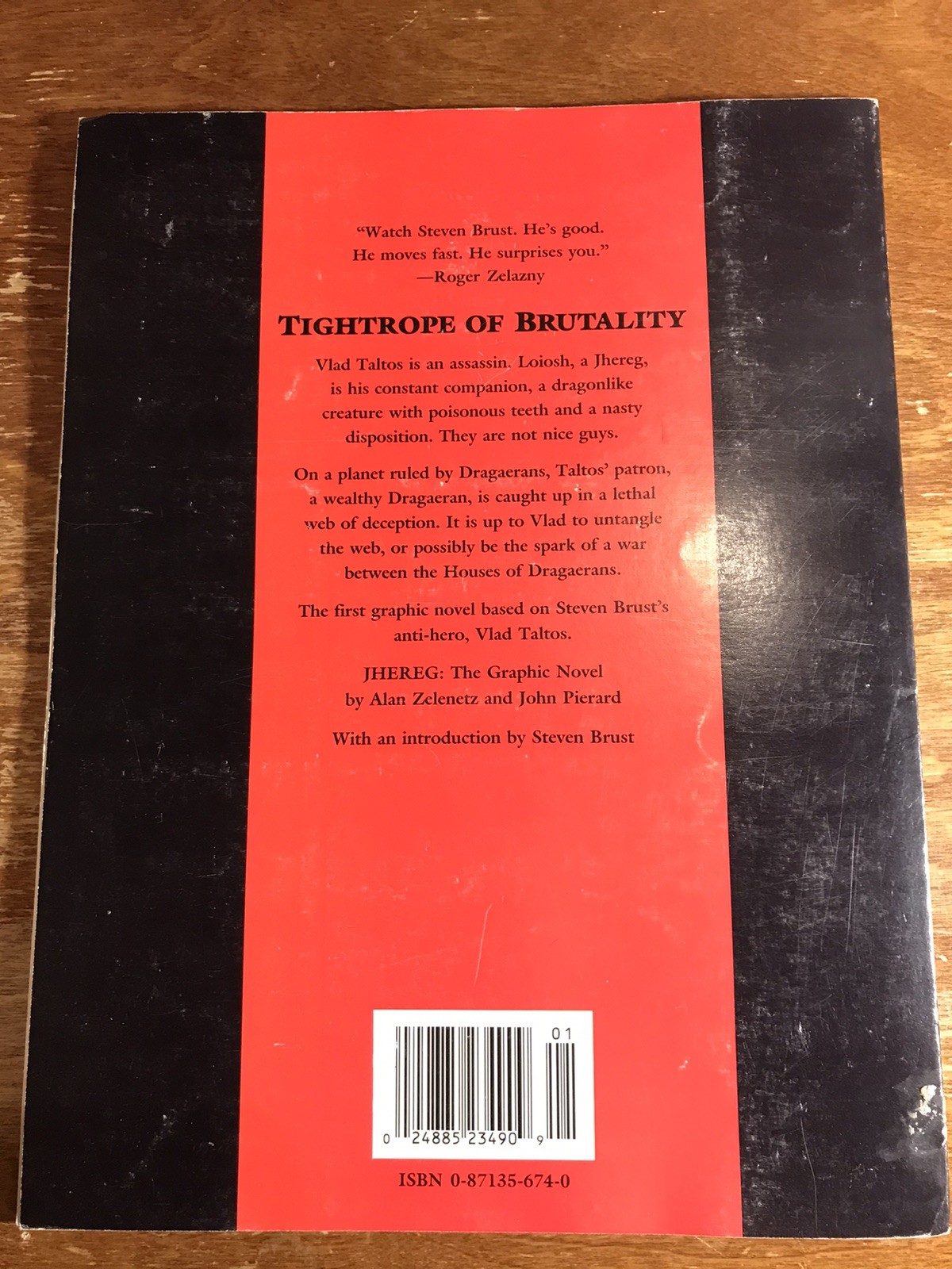 Steven Brust’s JHEREG Epic Comics Softcover Graphic Novel 1990 FREE SHIPPING