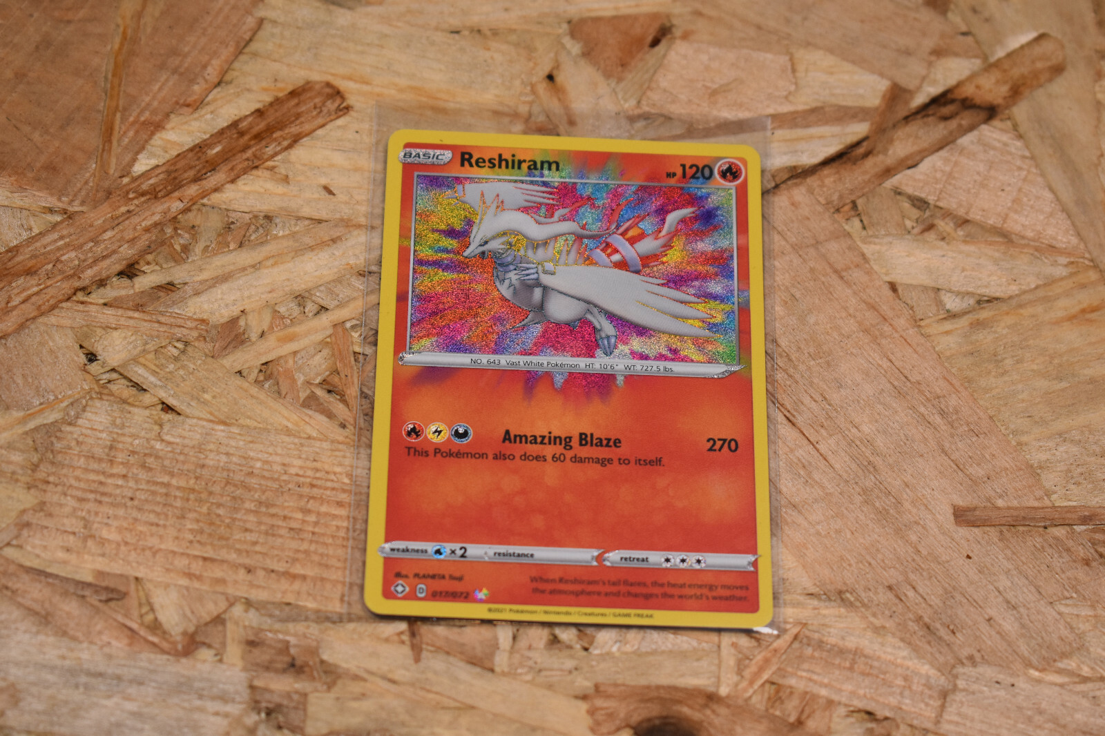 Pokemon Reshiram 017/072 – Pokémon Shining Fates