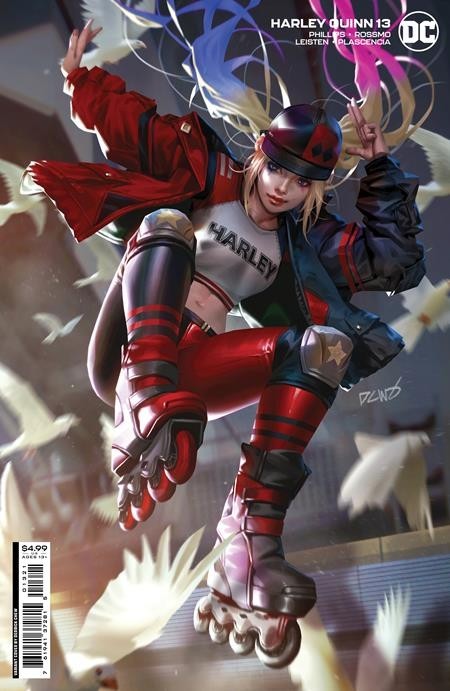 HARLEY QUINN #13 CVR B DERRICK CHEW CARD STOCK VARIANT DC COMICS