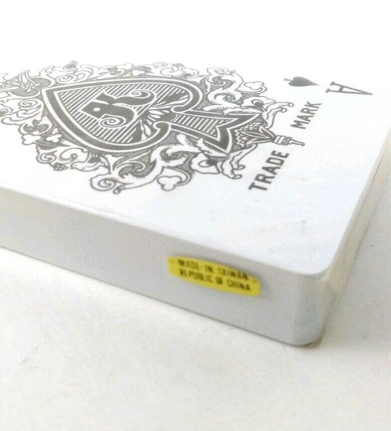 Mid Century Modern Sealed Deck Pattern Playing Cards Art Deco Label Taiwan, ROC
