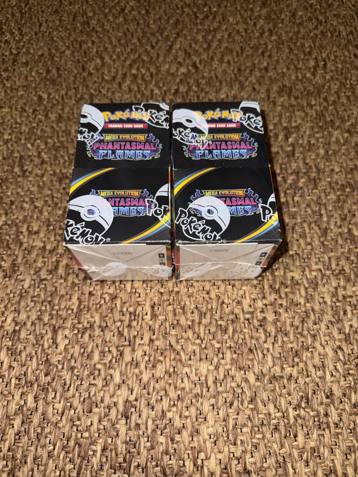 Pokemon Phantasmal Flames Half Booster Box 18 Packs New Sealed Pokemon x 2 ✅