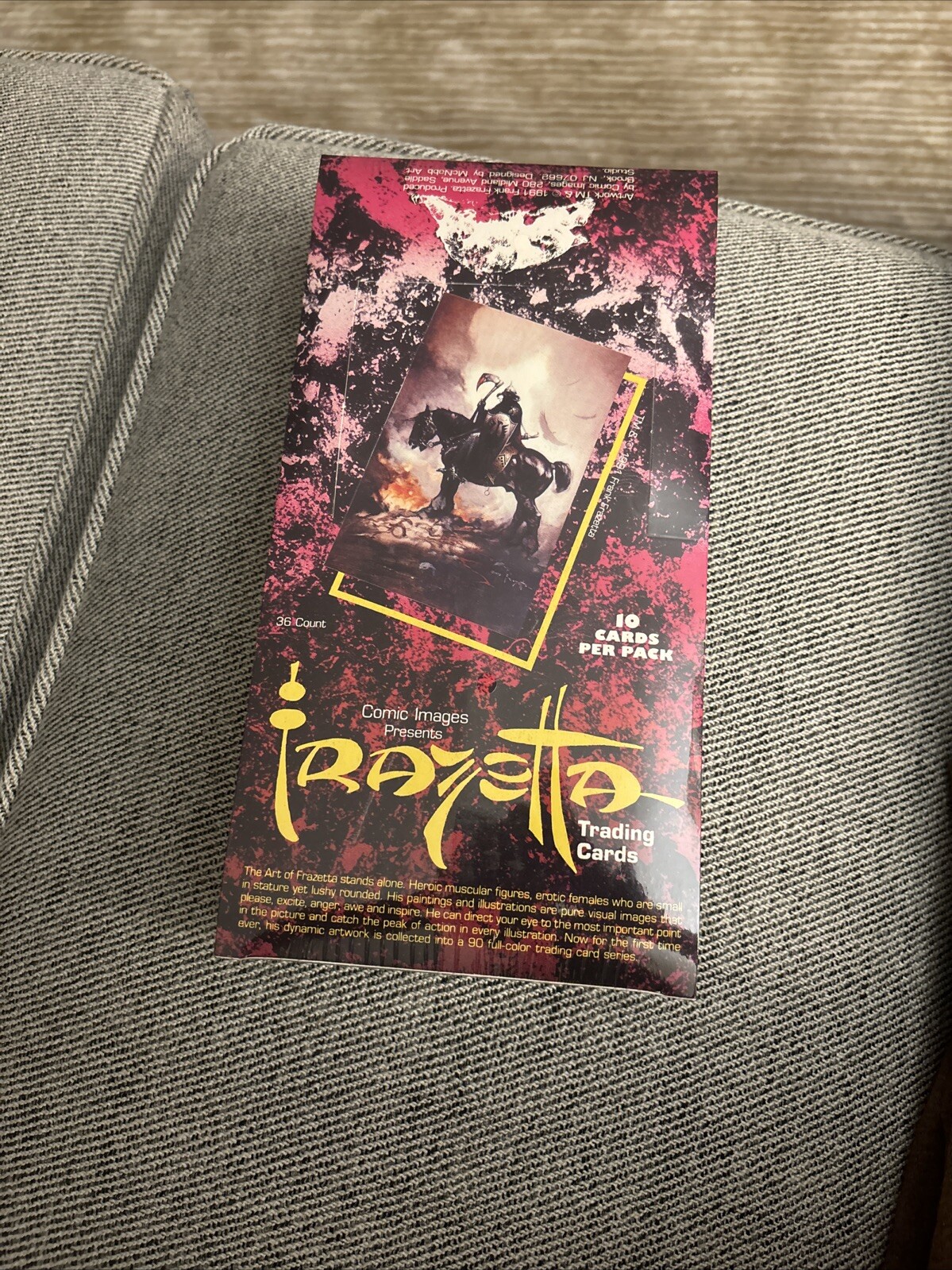 1991 Comic Images Frank Frazetta Series 1 Trading Card Box Sealed (36 Packs)