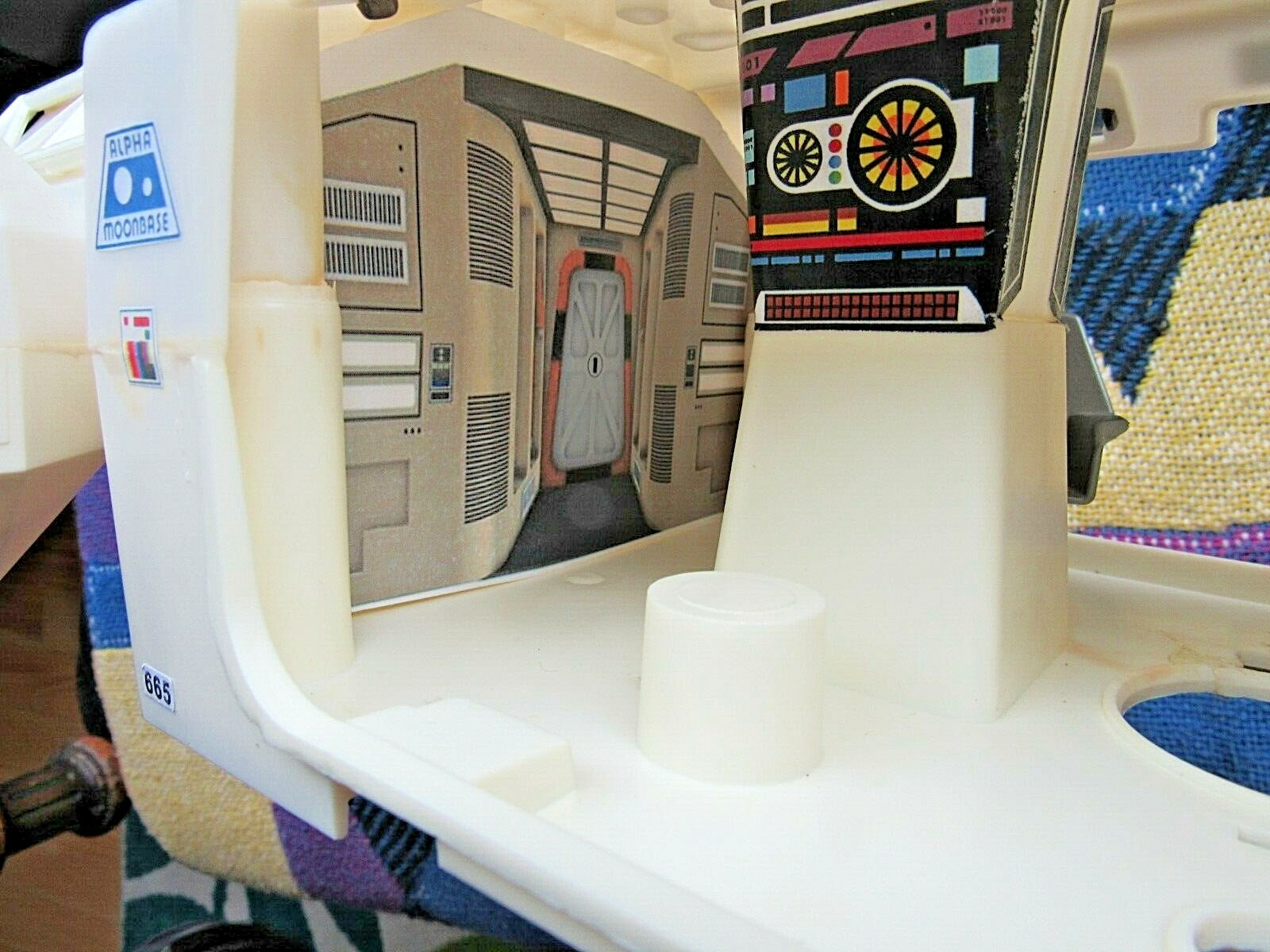 Custom Designed Cardstock BULKHEADS for SPACE 1999 Mattel Eagle 1 as shown