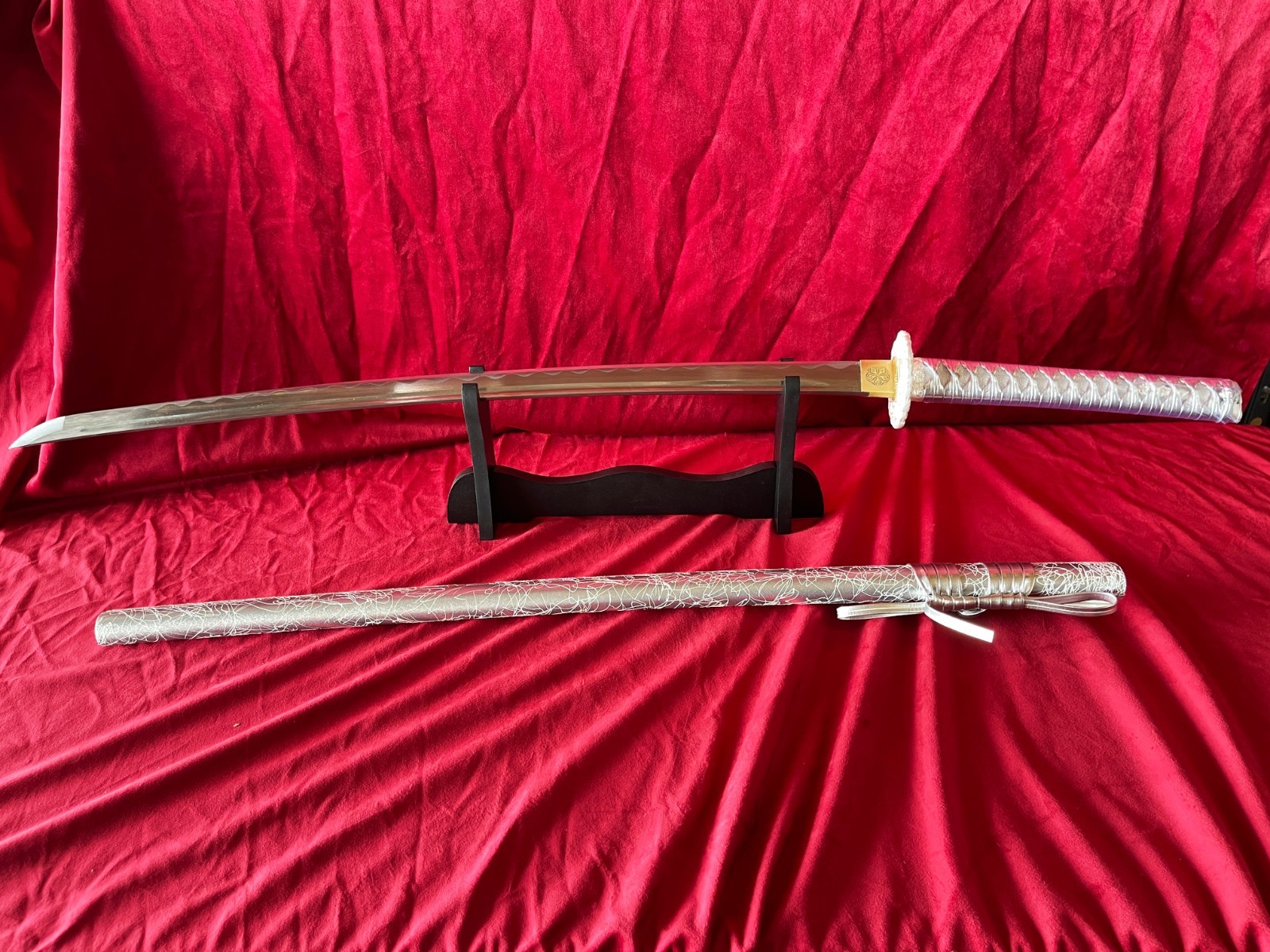 【Stand Only】Samurai Japanese Katana Sword style Display Holder 1-3 Tier【option】