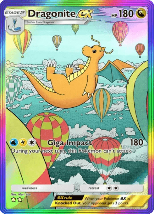 (FAST) Dragonite ex – Rainbow Rare – ENG – Pokemon TCG Pocket