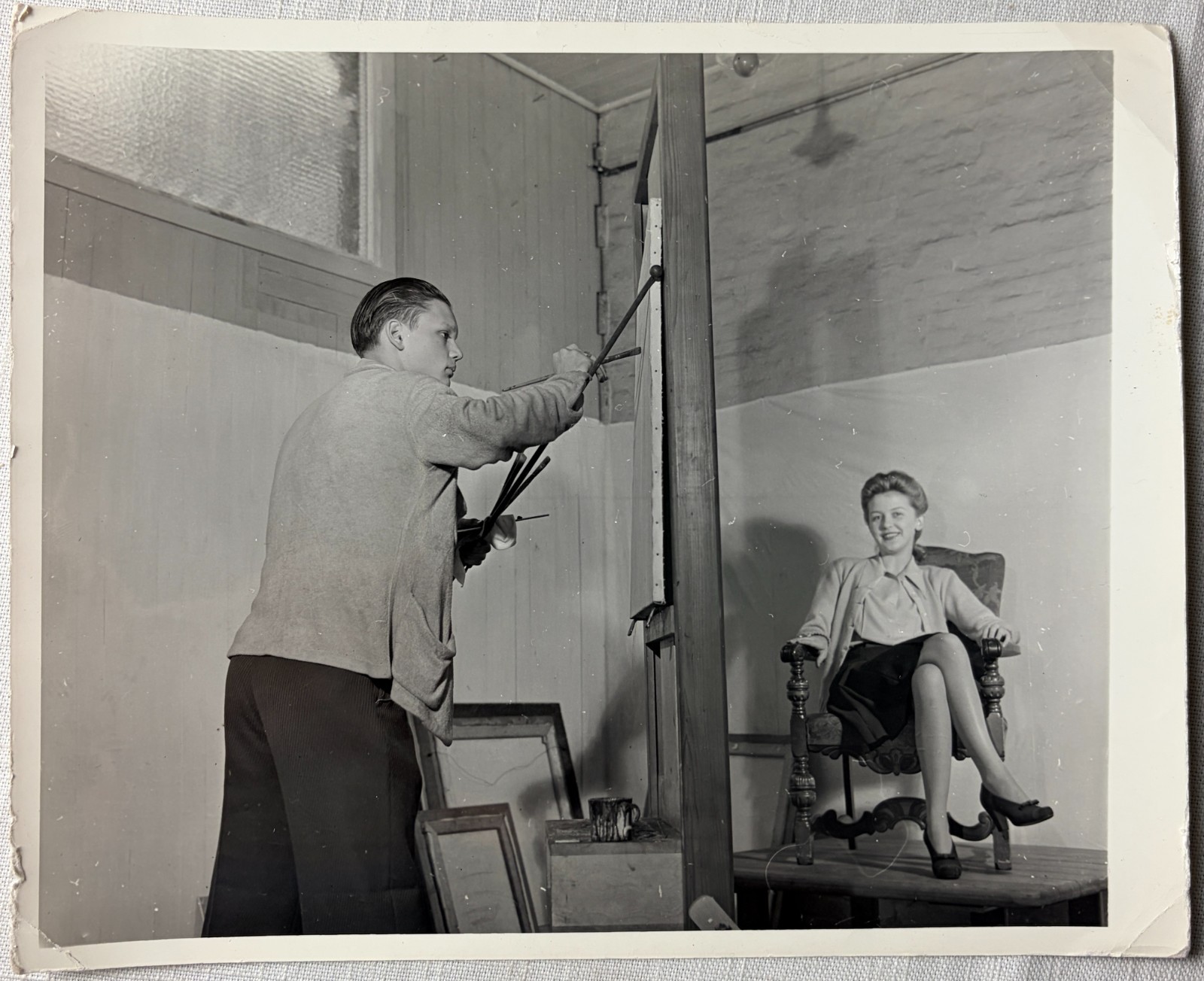 ! RARE ! Jackson Pollock Early Photograph circa 1930s