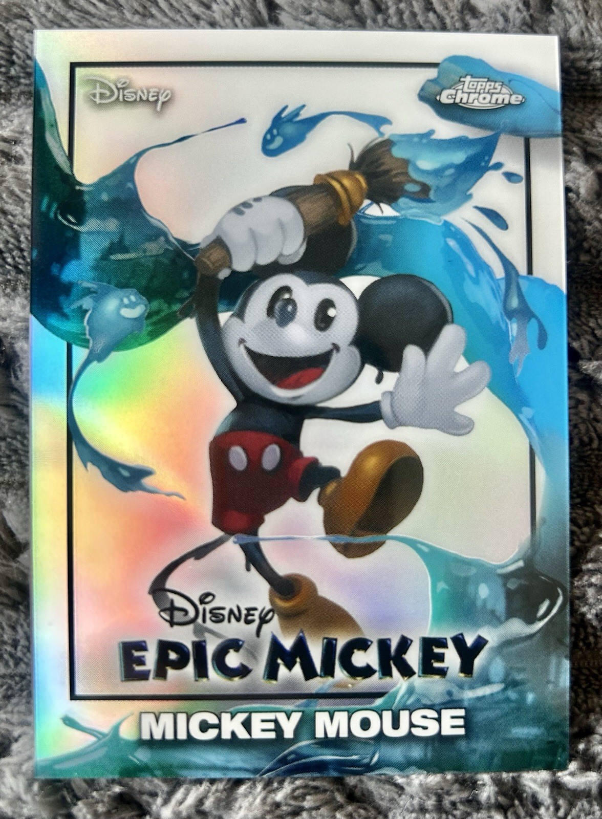 Topps Disney Epic Mickey Mickey Mouse EM-1 Hologram 2026 Trading Card