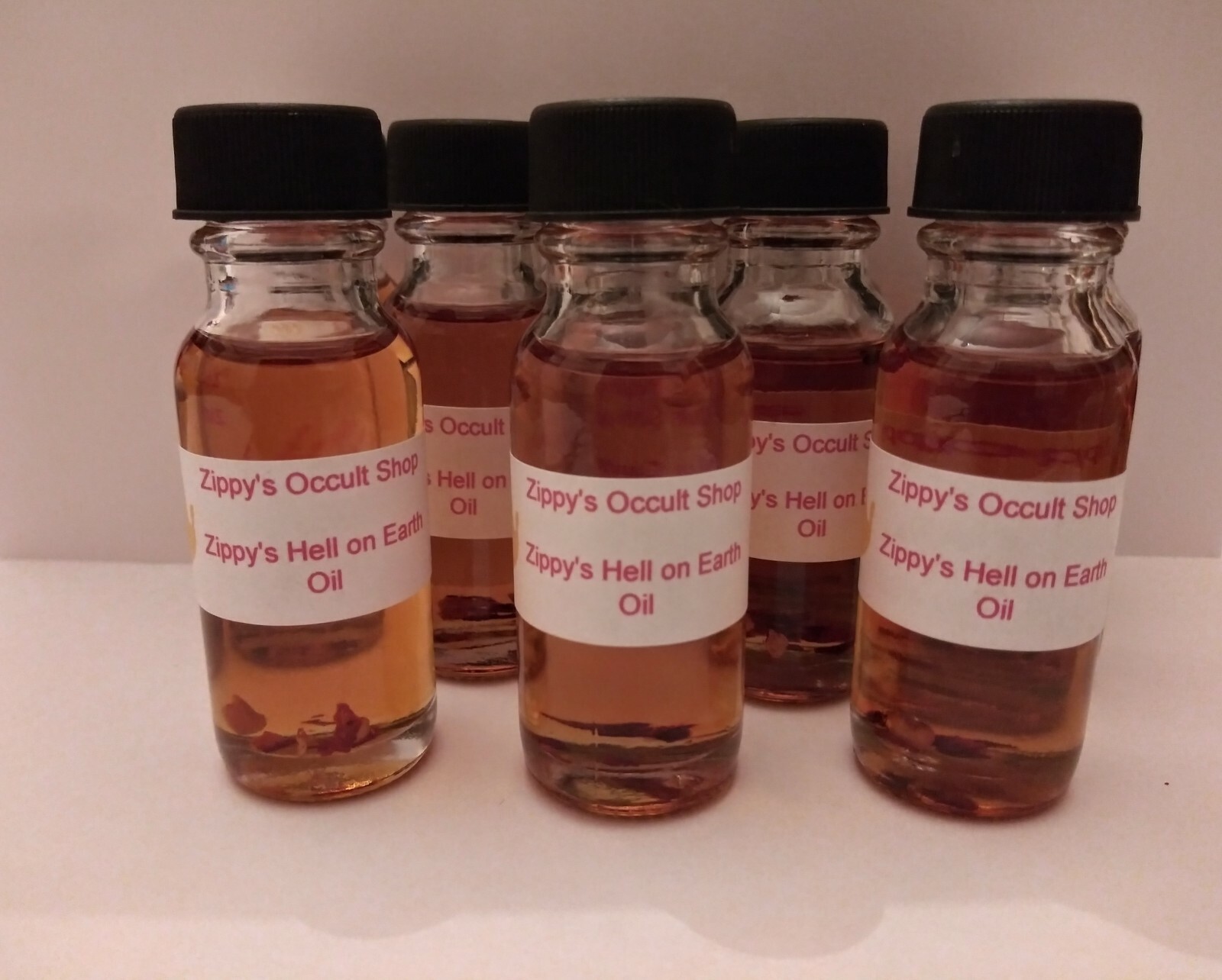 Zippy’s Hell On Earth Oil- Spiritual Oil for Wicca Santeria Voodoo Hoodoo Pagan