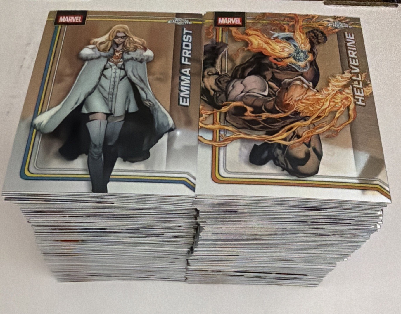 2026 Topps Chrome Marvel Comics Complete Base Set 1-200