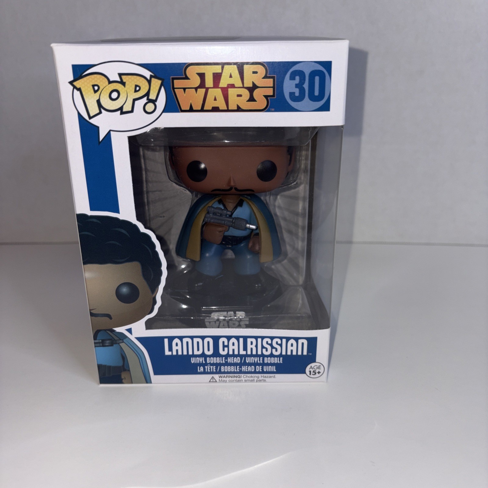 Funko Pop! Star Wars Lando Calrissian #30 Vaulted NIB W/ Pop Protector