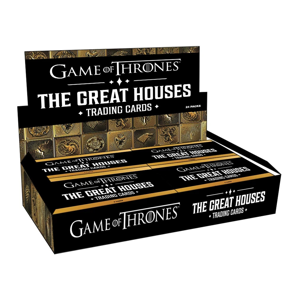 Game of Thrones The Great Houses Sealed Box, 2 Autographs 2 Relics w/P1 Promo