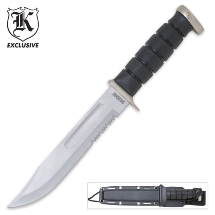 Marine Combat Drop Point Survival Knife NEW BK510