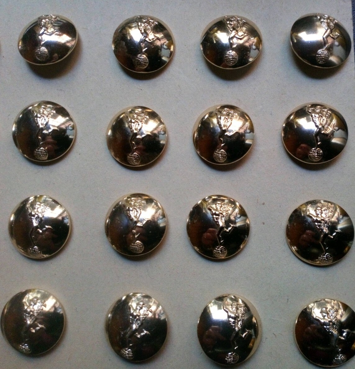 ROYAL SIGNALS 19 mm 3/4″ 30L UNIFORM BUTTONS. No2