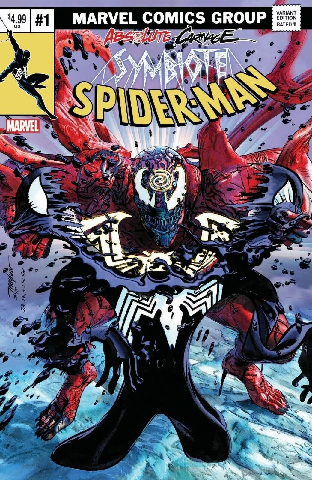 Absolute Carnage Symbiote Spider-Man #1 Mike Mayhew 2019 NYCC – NM or Better