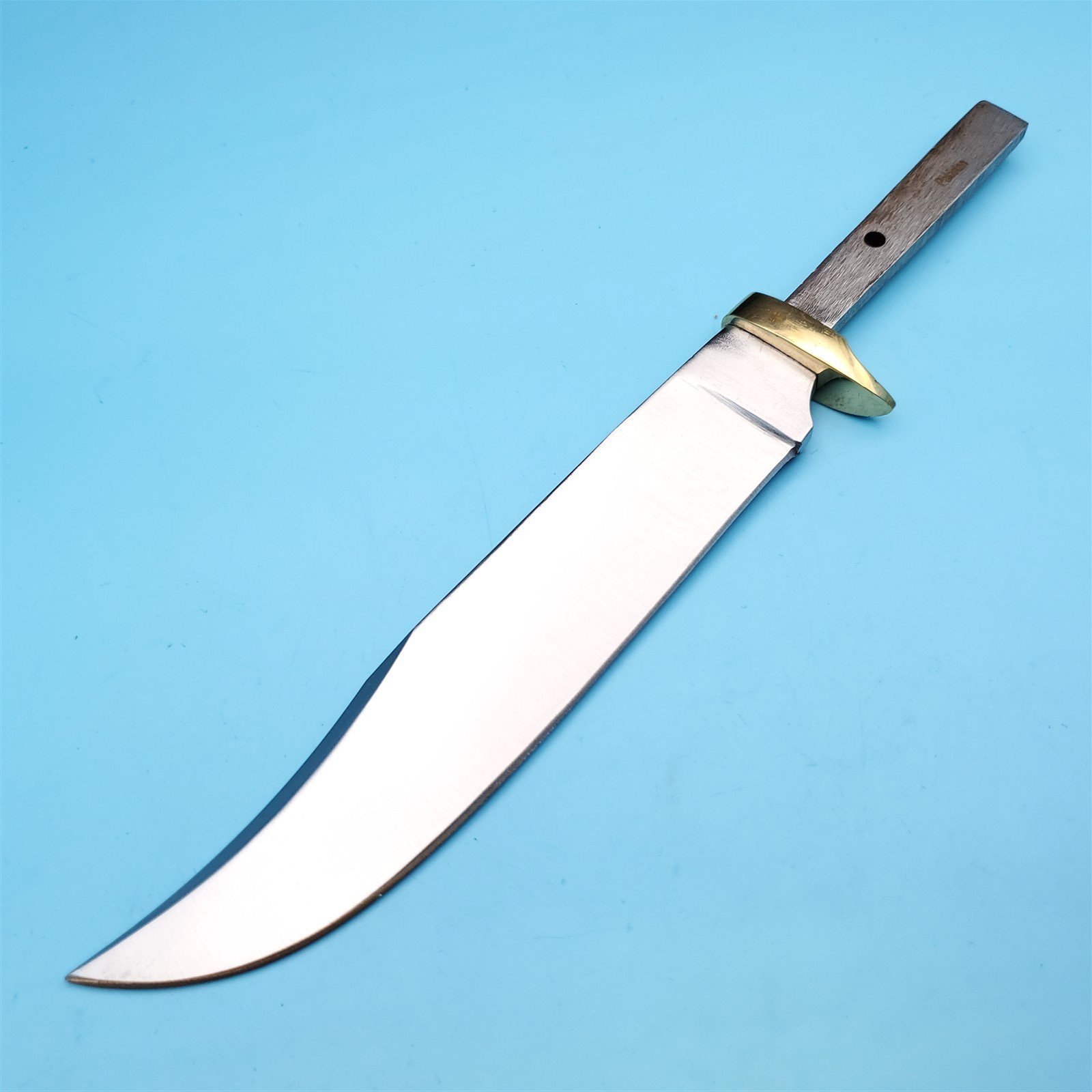 Knife Blade Blank Fixed Hidden Tang Clip Point Bowie Stainless Steel 9″ x 6″