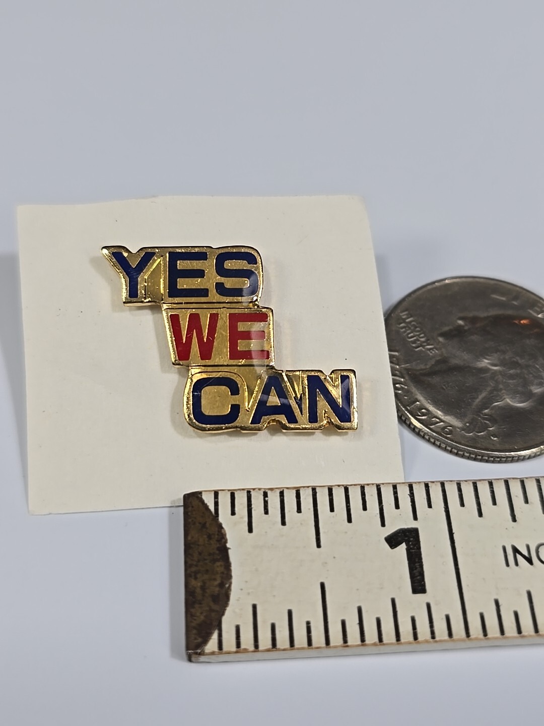 Yes We Can Lapel Pin
