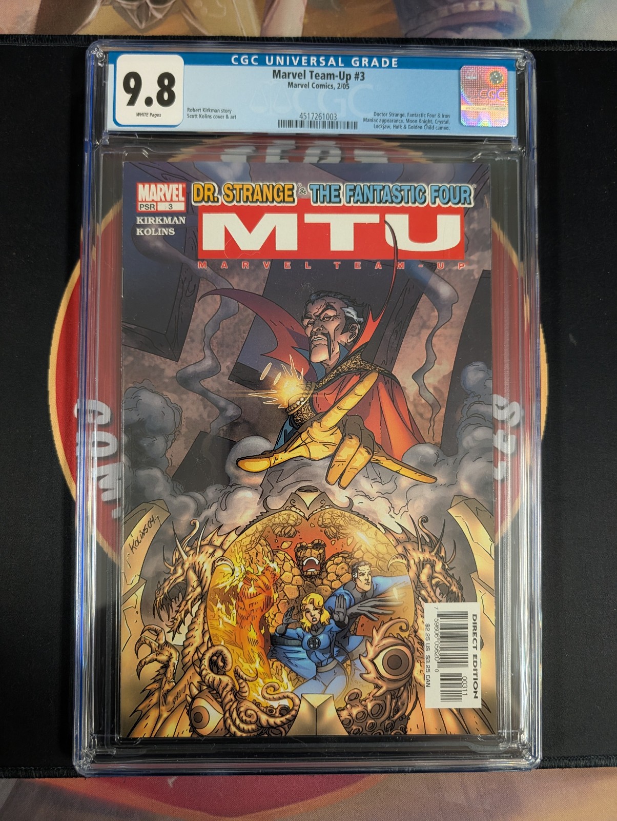 Marvel Team-Up #3 Scott Kolins CGC 9.8 Strange Hulk Fantastic Four App (02/05)