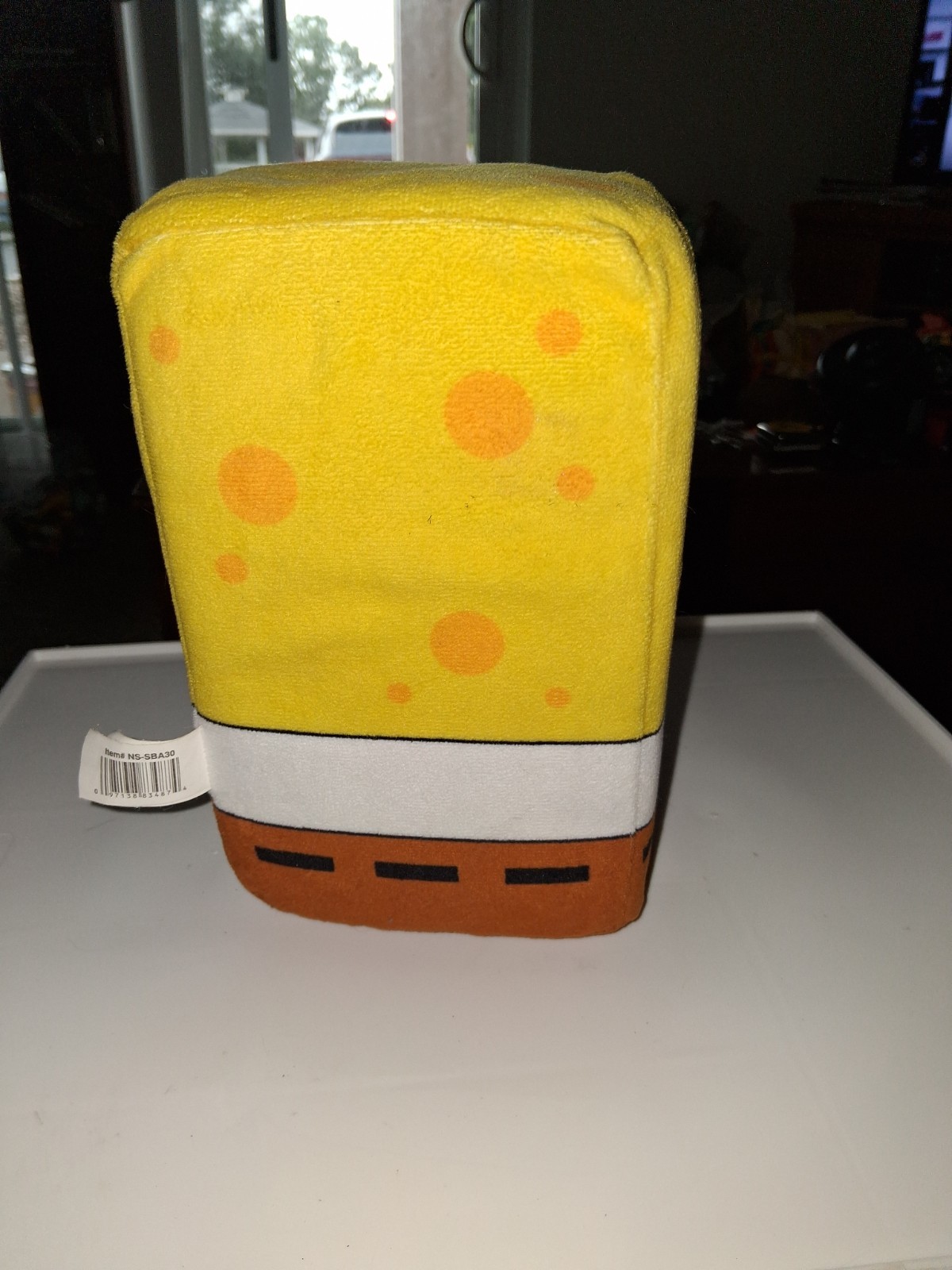 Nickelodeon SpongeBob SquarePants Plush 8 in Yellow Polyurethane Foam 2016