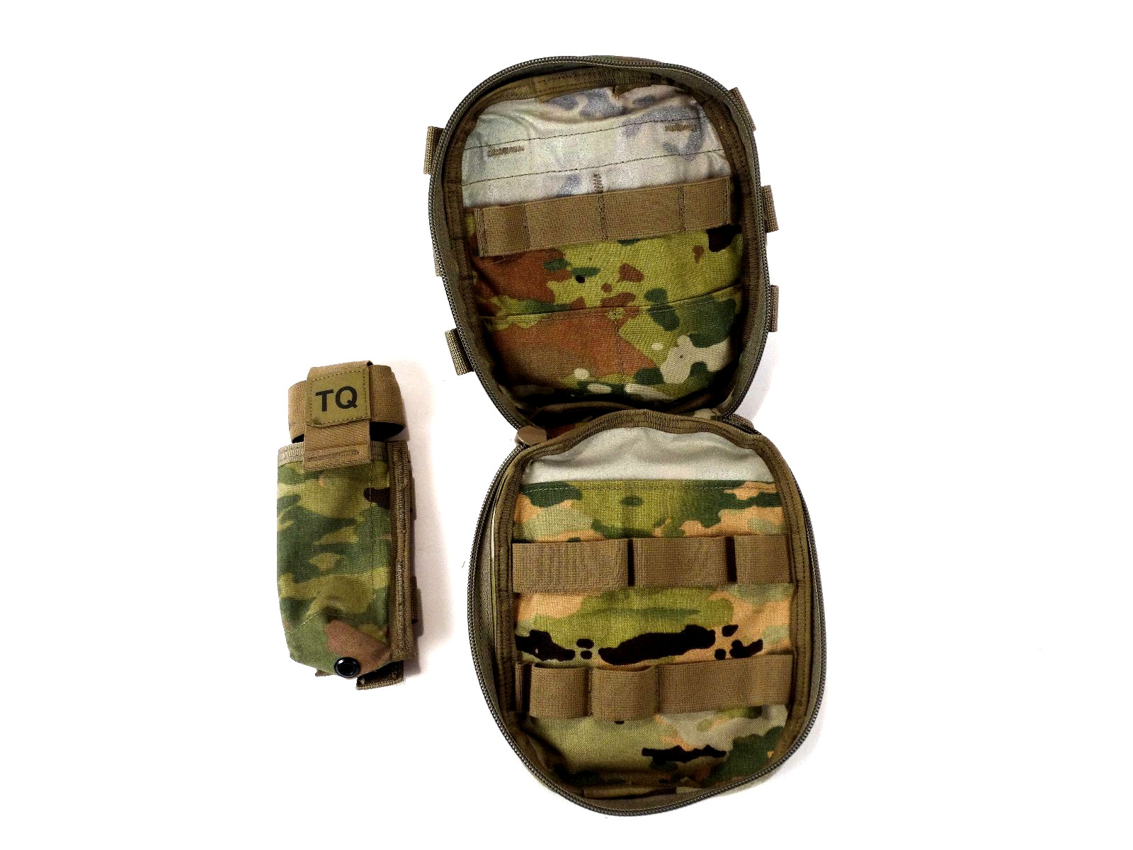 USAF OCP Joint First Aid Kit (empty) w/Tourniquet Pouch