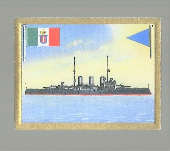 1933 GARBATY SHIP PICTURES #57 ARMORED CRUISER PISA EX/MT+ SABA BACK