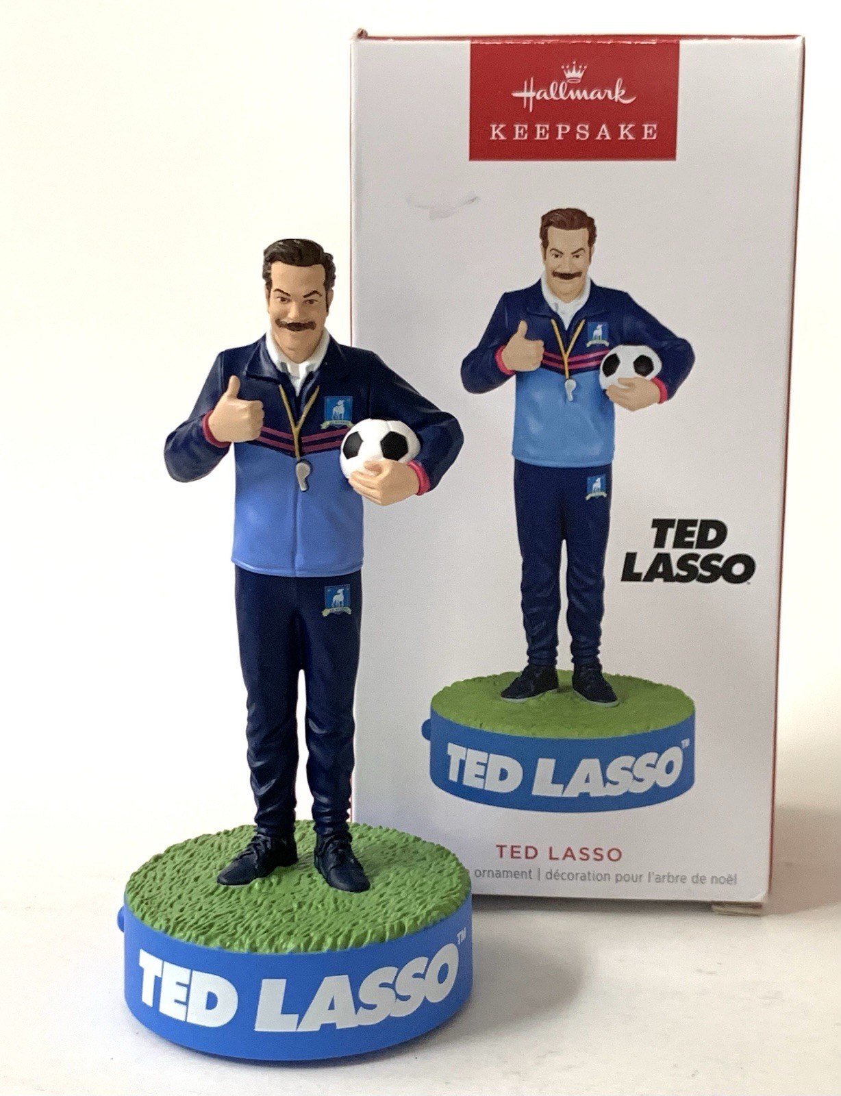 2023 Hallmark Keepsake Ted Lasso Christmas Holiday Ornament Magic Sound